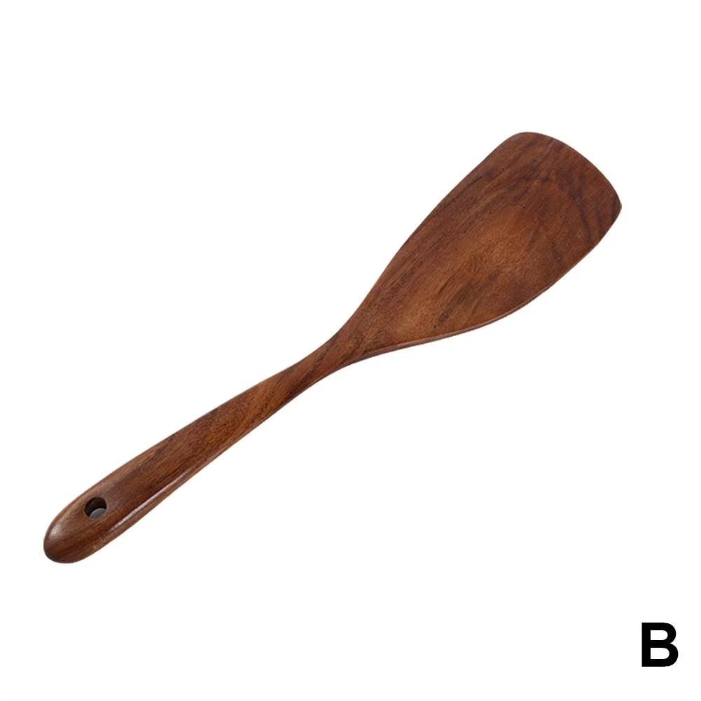 Walnut Wooden Cooking Utensils Set
