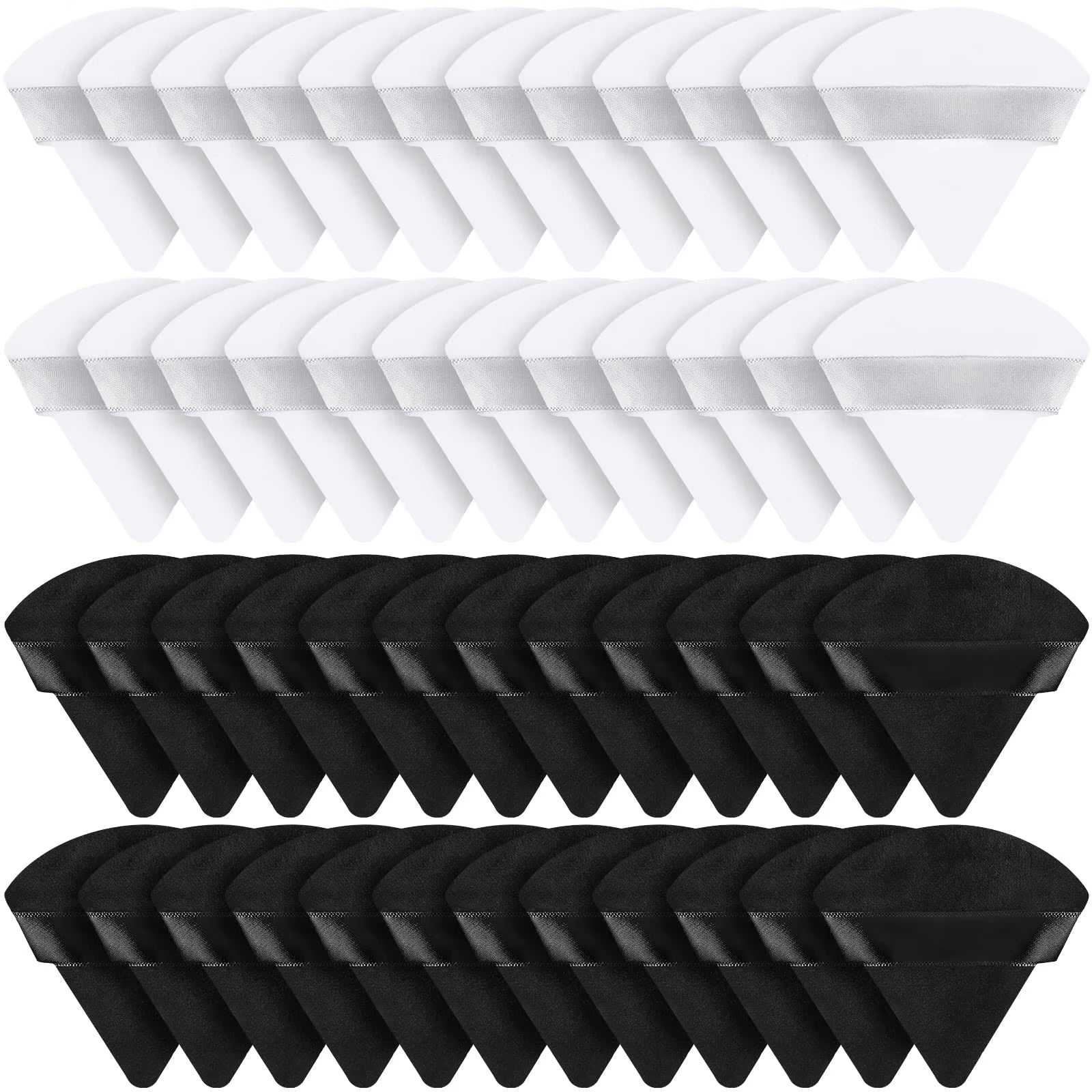 50 Pcs of Velvety Triangle Pizza Slices for Your Face: Because Who Doesn’t Want to Look Delicious While Applying Makeup?