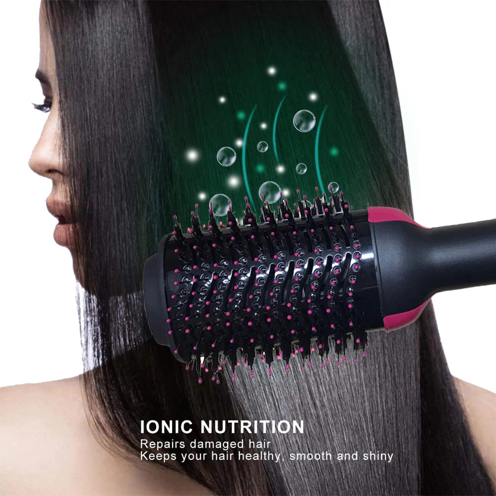 Heating Comb Straightener – One-Step Electric Hair Brush