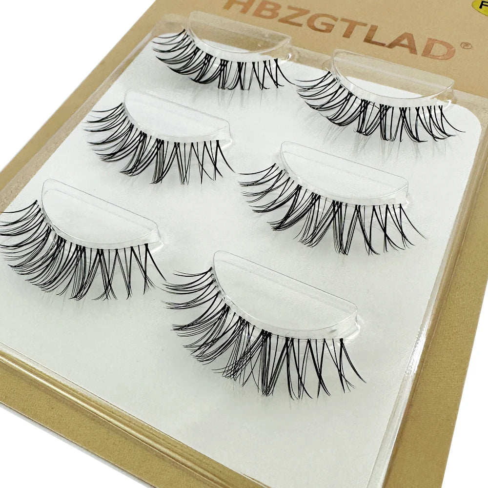 NEW 3 Pairs 3D Mink Lashes