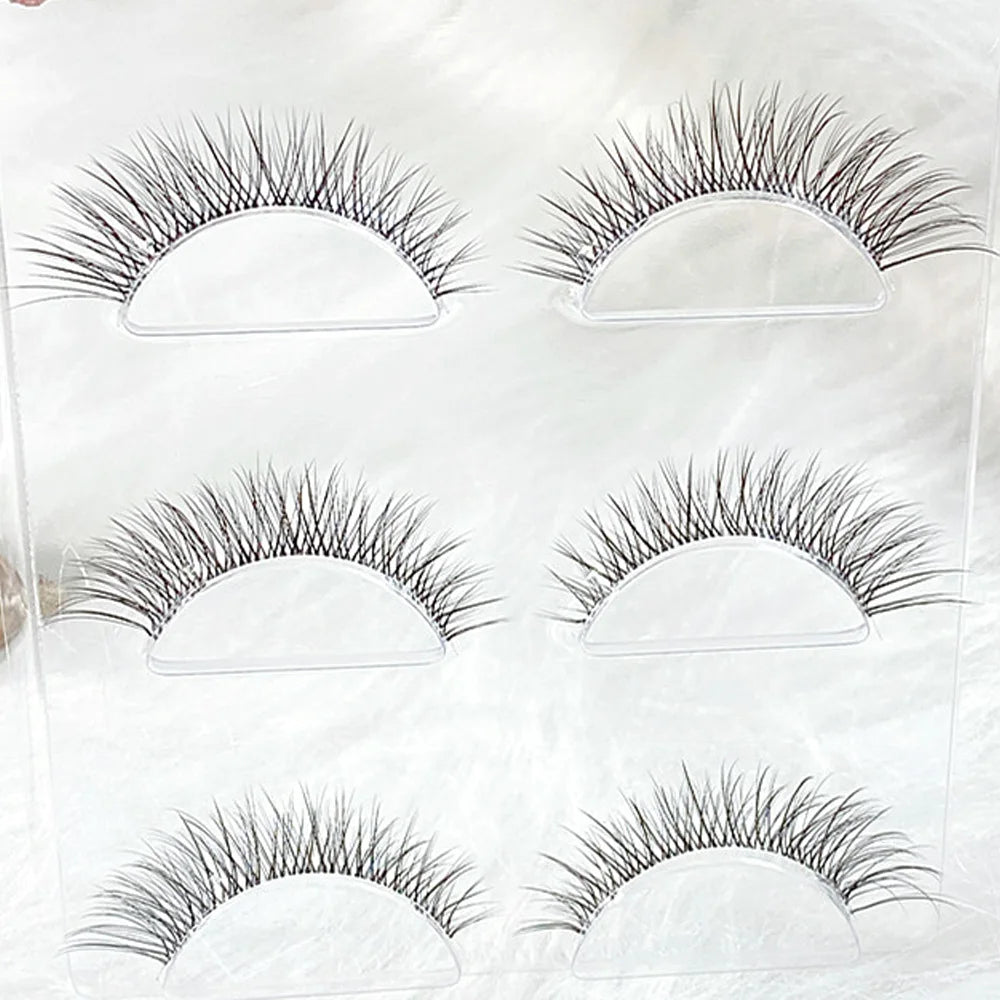 NEW 3 Pairs 3D Mink Lashes