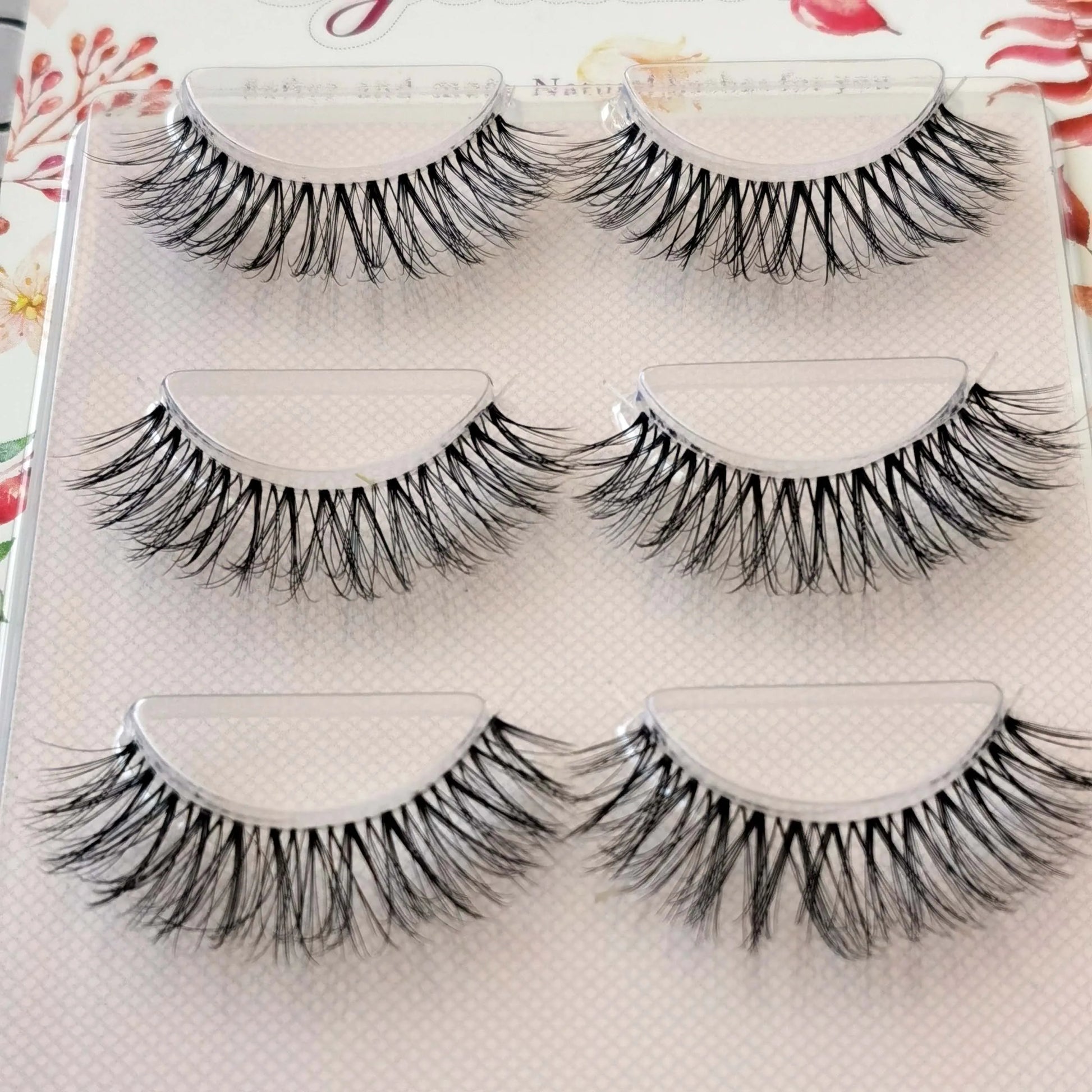 NEW 3 Pairs 3D Mink Lashes