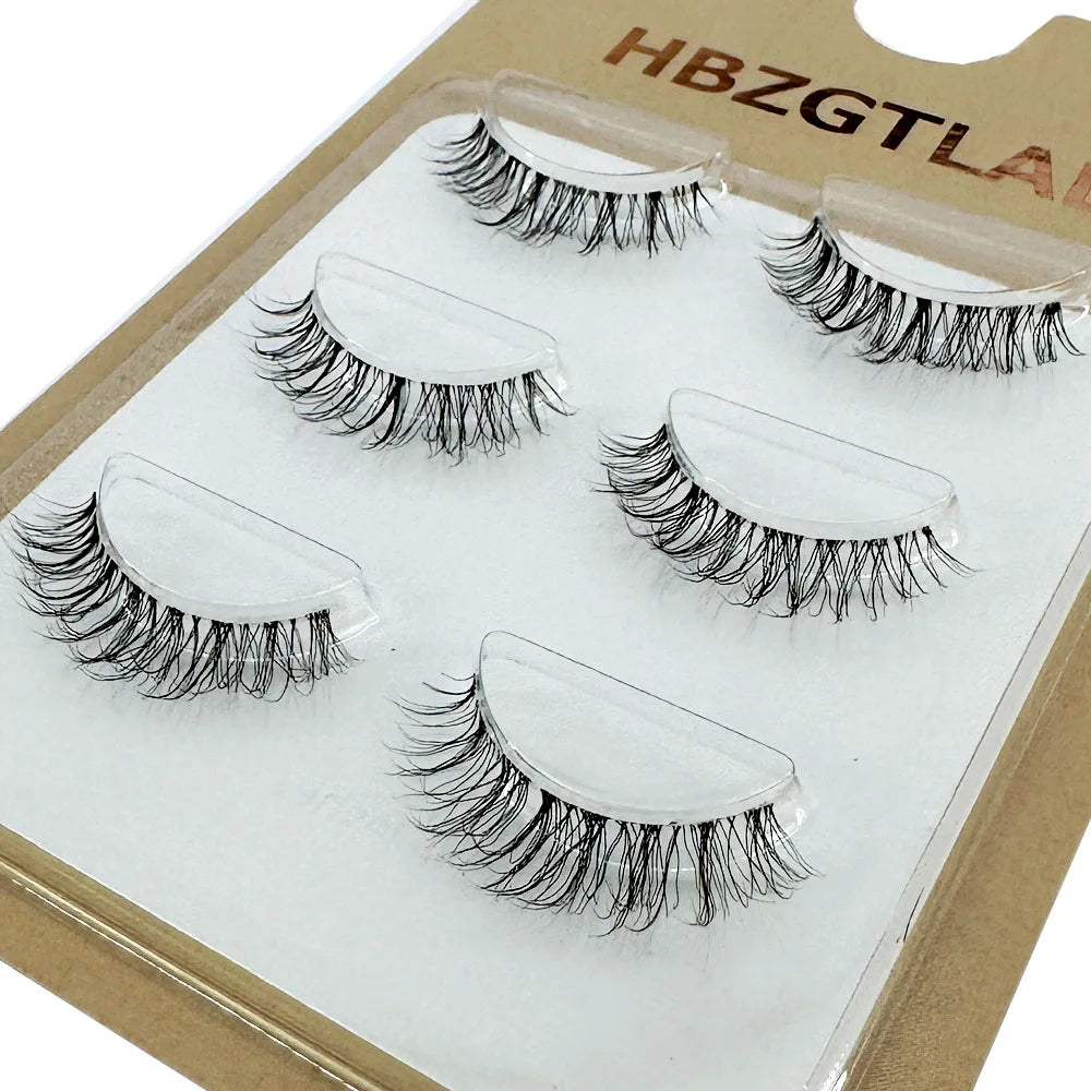 NEW 3 Pairs 3D Mink Lashes