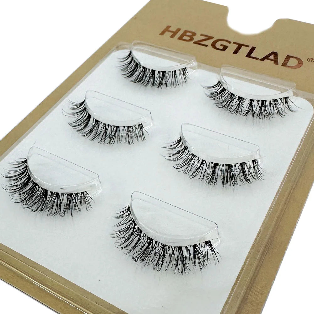 NEW 3 Pairs 3D Mink Lashes