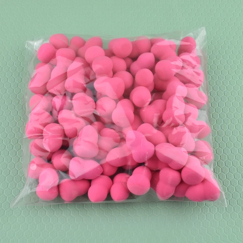 100Pcs Wholesale Mini Makeup Sponges