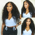 Deep Wave Virgin Hair Weaves Bundles (Curly)