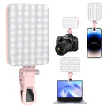 LED Selfie Light 60 High Power Rechargeable Clip