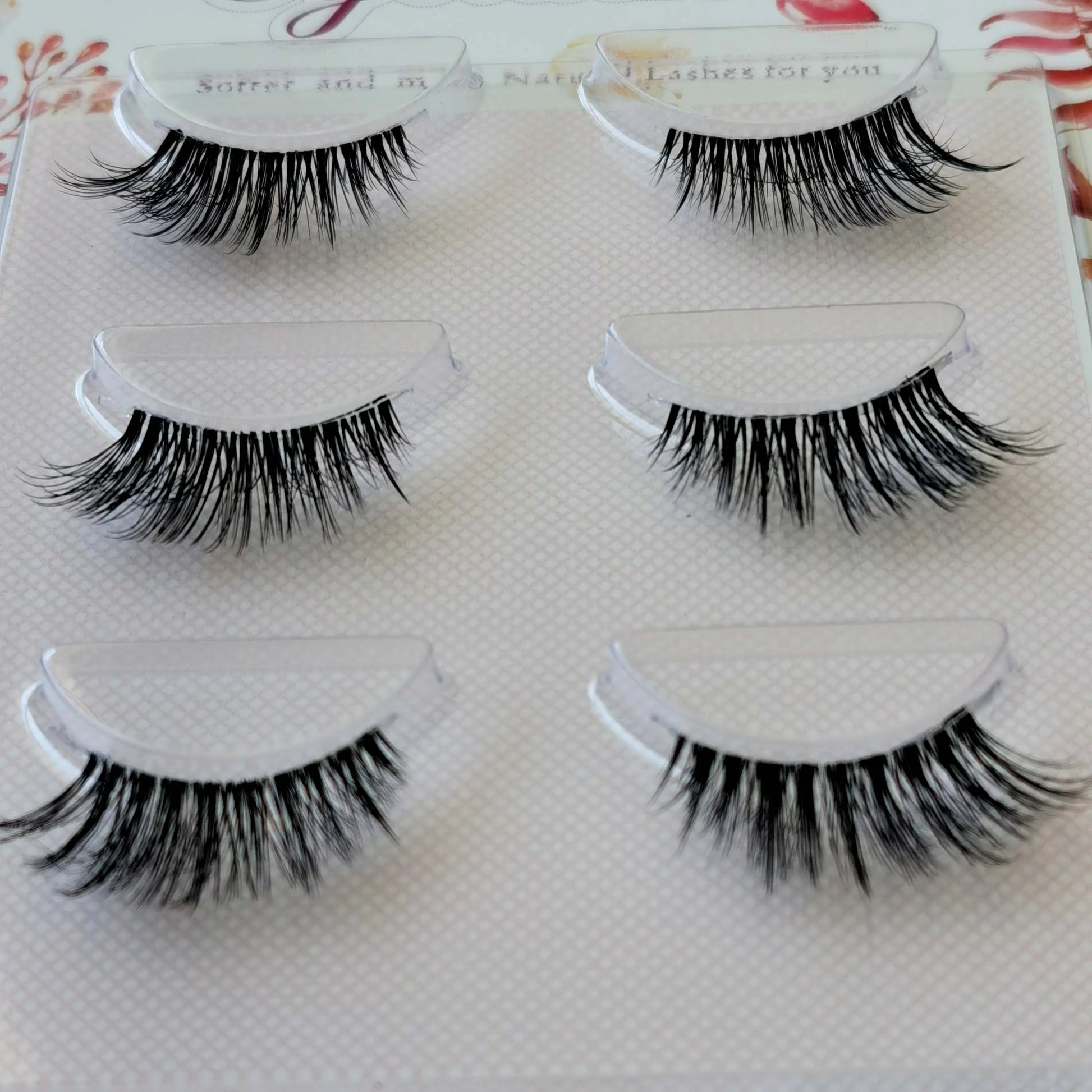 NEW 3 Pairs 3D Mink Lashes